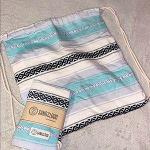 Sand Cloud Drawstring Bag